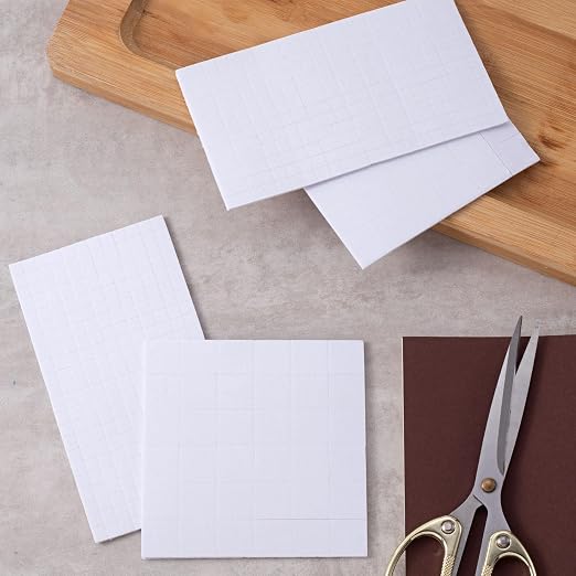 Joez Wonderful 4 Sheets Foam Adhesive Squares, 0.63in & 0.24in - Image 6