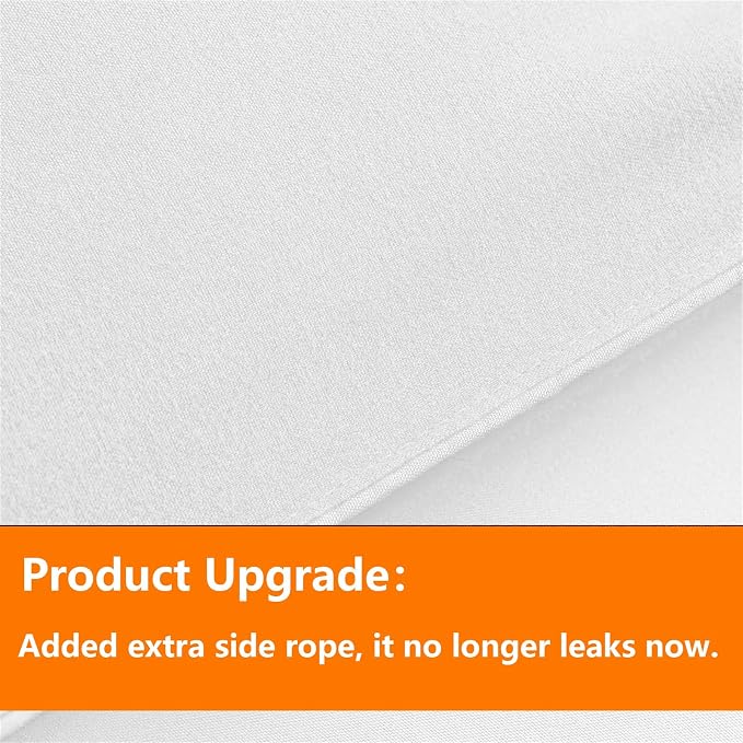 TAIMIT White Queen Size Comforter Set - Image 3