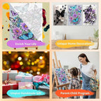 3 Pack Framed Paint by Numbers Butterfly - Image 7