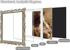 Silver Picture Frame 8x10 Antique Picture Frames Vintage | Real Glass, Wall or - Image 3