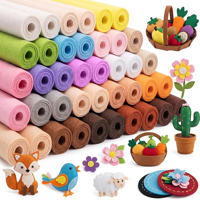 40 Rolls 8 x 35 Inches Felt Sheet by Unknown