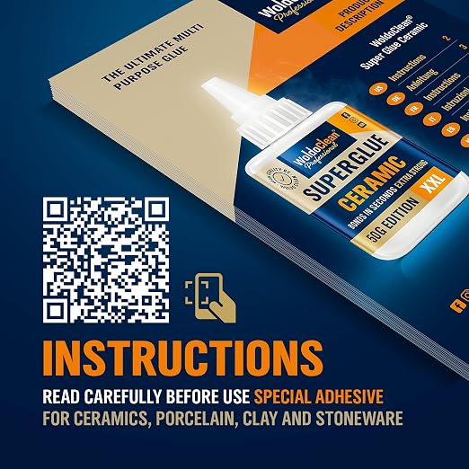 WoldoClean Super Glue for Ceramics and Porcelain 50g - Image 8
