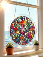Acrylic Puzzle Suncatcher, Stained Glass Style Art DIY Puzzle - Image 7