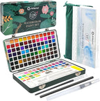 Artecho Watercolor Paint Set 128 Colors, Water Colors Paint Adult Set by Artecho
