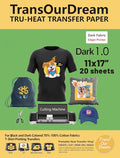 TransOurDream Tru-Iron on Heat Transfer Paper by TransOurDream