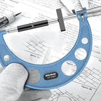 HDLNKAK Outside Micrometer Set, 4-5" Machinist Micrometer, 0.0001" Graduation - Image 3