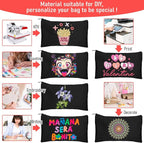 Legigo Blank Canvas Bag Zipper Pouch Makeup Bags Bulk - Image 6
