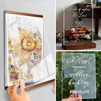 2 Pieces 12” x 12” Clear Acrylic Sheet Plexiglass - Image 6