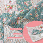 BEDIFANY French Style Queen Size Quilt Set - Image 4