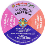 Mandala Crafts 16 Gauge Anodized Aluminum Craft Wire - Image 3