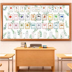 Eucalyptus Bulletin Board Roll Non-Woven Fabric Poster | Back to School - Image 4