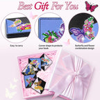 WIVICO 8Pcs Diamond Painting Bookmarks, Diamond Pearl Art Kits - Image 3