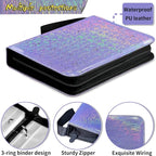Trading Card Binder 4-Pocket Zippered - Image 3