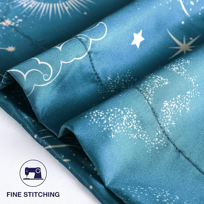 EXQ Home Satin Pillowcase for Hair and Skin, Soft Cooling Printed Pillow Cases - Image 3