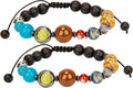 SPUNKYsoul New! His and Hers Couple Circle Distance Universe Bracelets by SPUNKYsoul