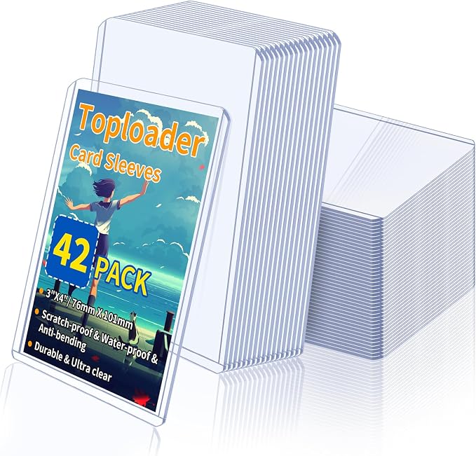 3" x 4" Card Sleeves, Sports Card Sleeves | Top Loaders by Svalor