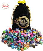 CiaraQ 182pcs Polyhedral Dice Set - Image 7