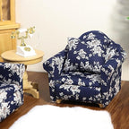 Dollhouse Couch with Pillow 1 12 Scale Miniature Sofa Arm Chair Living Room - Image 3