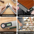 GemRed 82305 Digital Angle Finder Protractor - Image 7