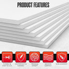 Foam Sheets for CraFts, Thin EVA CraFt Sheets, 10 Pack, 9 x 12 Inch | - Image 2