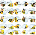 gisgfim 80Pcs Bee Cutouts Summer Honey Bee Decorations Bulletin Board Summer by gisgfim