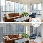 HIDBEA One Way Privacy Window Film, Daytime Mirror Reflective Heat Control UV - Image 4