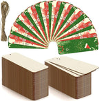 100 Sets 6 x 2 Inch Large Size Wooden Bookmarks by Jyongmer