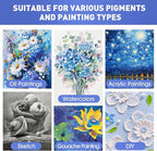 FUMILE 12x16 Canvas for Painting Stretched, 12 Pack Canvases for Painting-5/8 - Image 5