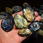 Natural Loose Gemstone 5 Piece Cabochons Lot Jewelry Making Loose Gemstone - Image 2
