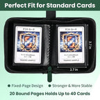 Mini Trading Card Binder Album, 1 Pocket Card Binder - Image 3