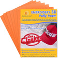 New brothread - 16 Options- 6PCS Embroidery Puffy Foam 9″x12″ Large Size 3MM by Newbrothread