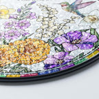 LOVELYPOD Custom Grandma Birth Flowers Stained Glass Sun Catcher, Grandmas - Image 4