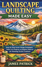LANDSCAPE QUILTING MADE EASY: Step-by-Step Scenic Design Techniques, Fabric Art by Unknown