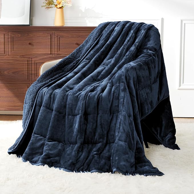Uttermara Weighted Blankets for Adults Queen Size, 15lbs 60x80 inches Blanket by Uttermara