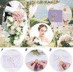 50Pcs White Dried Pressed Flowers - Image 5