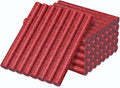 Glitter Red Hot Melt Glue Stick, Manarty 48 PCS Full Size Hot Melt Glue Sticks by Manarty