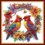 Joyhoor Cross Stitch Kits for Beginners Stamped Cross-Stitch Supplies by JoyhoorCrossStitchKits