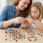 Pndeyo 120pcs Round Acrylic Beads - Image 4