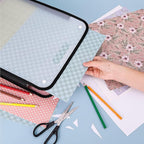 Caydo Scrapbook Paper Organizer, 3 Pack Expanding Paper Folio - Image 8