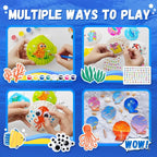 Eleanore's Diary Kids Sea Shell Painting Kit, Glow in The Darkness Painting - Image 2