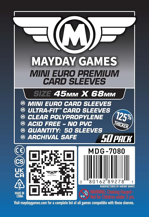 Mayday Games Scythe Game Accessory -Premium Compatible Card Sleeve Bundle - Image 2