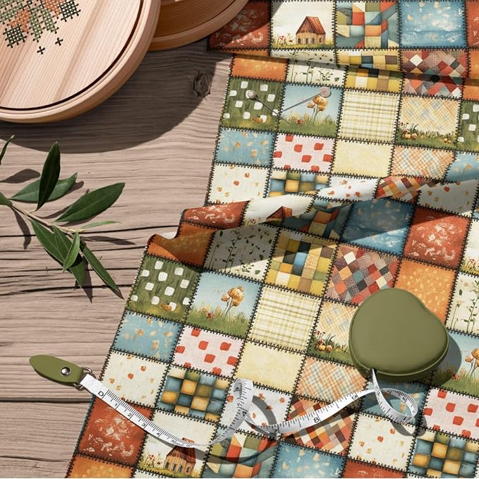 100% Cotton Fabric by the Yard – Turkish Quality Quilting & Sewing Fabric - Image 9