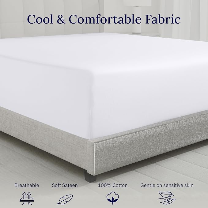 California Design Den Full Size Fitted Sheet Only - Image 7