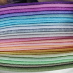 24 Rolls 8"x18" 1.4mm Thick Soft Felt Fabric Sheet 24 Assorted Soft Pastel - Image 4