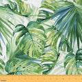 Palm Leaves Fabric by The Yard, Tropical Wild Safari Island Soft Flannel by CastleFairy
