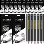 Humyoun 144 Pcs Drawing Sketching Pencil Set Professional Graphite Charcoal by Humyoun