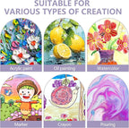 ESRICH Canvas Boards for Painting 12x16 Inch, 8 Pack Canvases for Painting - Image 4