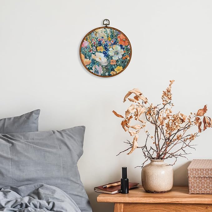 KSDUT Neutral Floral Botanical Wall Decor Art - Image 2