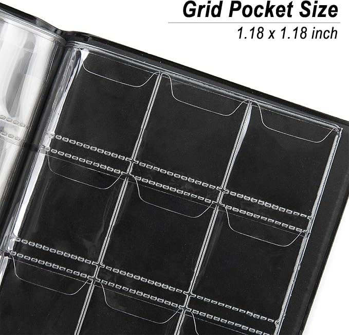 2 Pack of 120 Pockets Coin Album, 4.4 x 6.1 Handy Souvenir Penny Book, Coins - Image 3