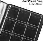 2 Pack of 120 Pockets Coin Album, 4.4 x 6.1 Handy Souvenir Penny Book, Coins - Image 3